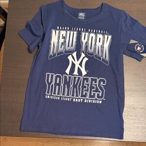 New York Yankees Kids Navy Graphic Tee